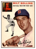 1954 Topps Baseball #082 Milt Bolling Red Sox NR-MT 506326