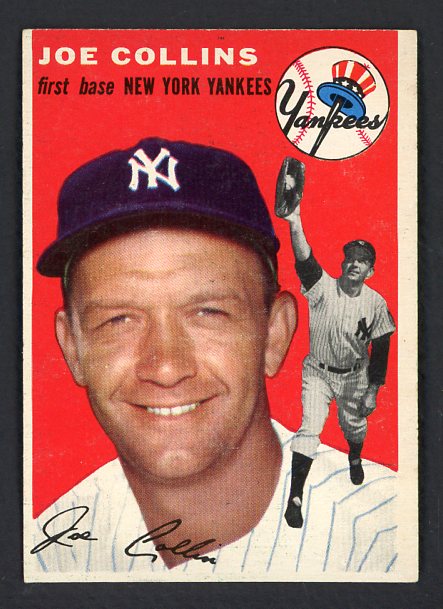 1954 Topps Baseball #083 Joe Collins Yankees NR-MT 506327