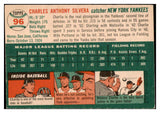 1954 Topps Baseball #096 Charlie Silvera Yankees EX-MT 506335