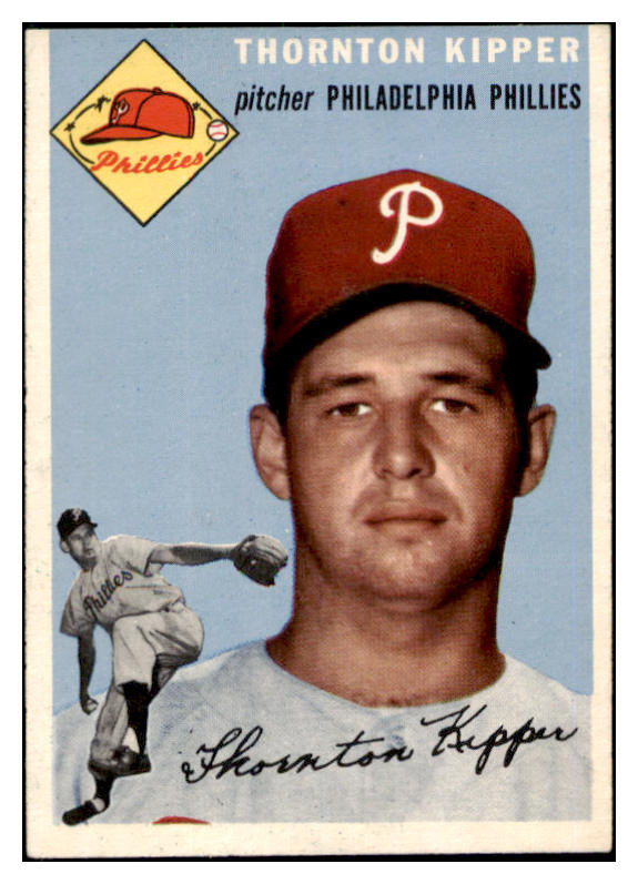 1954 Topps Baseball #108 Thornton Kipper Phillies NR-MT 506344