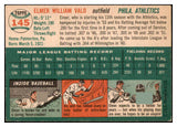 1954 Topps Baseball #145 Elmer Valo A's EX-MT 506374