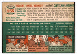 1954 Topps Baseball #155 Bob Kennedy Indians NR-MT 506381