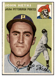 1954 Topps Baseball #161 John Hetki Pirates NR-MT 506387