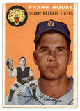 1954 Topps Baseball #163 Frank House Tigers NR-MT 506388