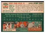 1954 Topps Baseball #163 Frank House Tigers NR-MT 506388