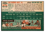 1954 Topps Baseball #171 Leo Kiely Red Sox NR-MT 506394