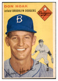 1954 Topps Baseball #211 Don Hoak Dodgers EX-MT 506424