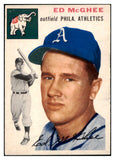 1954 Topps Baseball #215 Ed McGhee A's NR-MT 506427