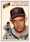 1954 Topps Baseball #225 Don Liddle Giants NR-MT 506437