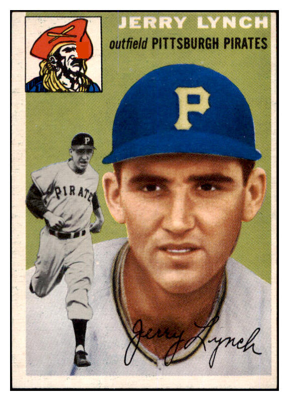 1954 Topps Baseball #234 Jerry Lynch Pirates EX-MT 506444
