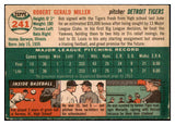 1954 Topps Baseball #241 Bob Miller Tigers EX-MT 506447