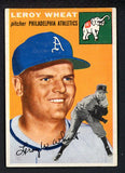 1954 Topps Baseball #244 Leroy Wheat A's EX-MT 506450