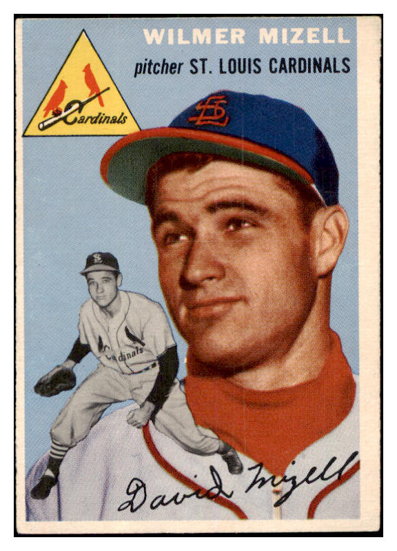 1954 Topps Baseball #249 Wilmer Mizell Cardinals EX-MT 506452