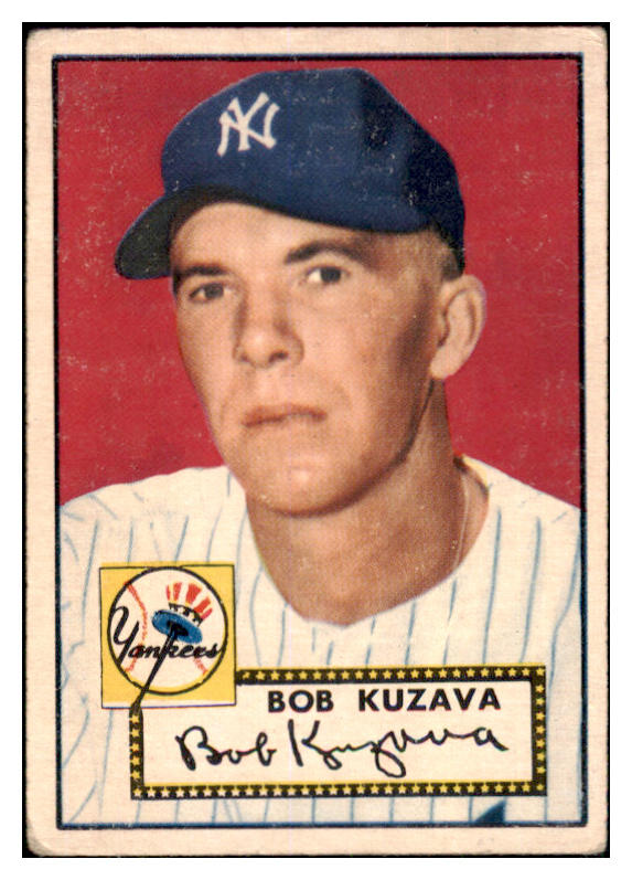 1952 Topps Baseball #085 Bob Kuzava Yankees VG-EX 506453