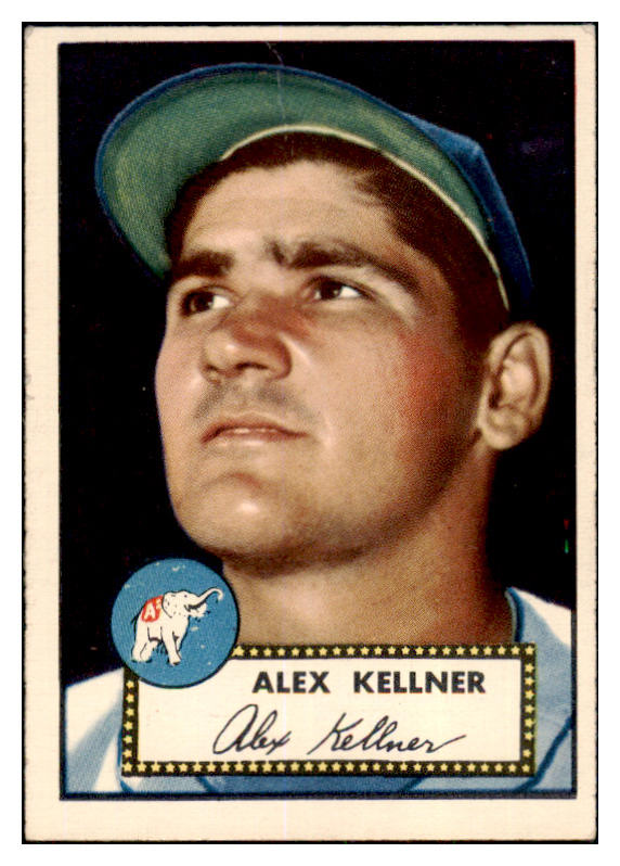 1952 Topps Baseball #201 Alex Kellner A's VG-EX 506456