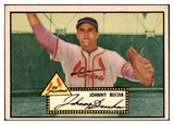 1952 Topps Baseball #019 Johnny Bucha Cardinals VG-EX Black 506467