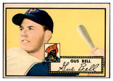 1952 Topps Baseball #170 Gus Bell Pirates EX 506472