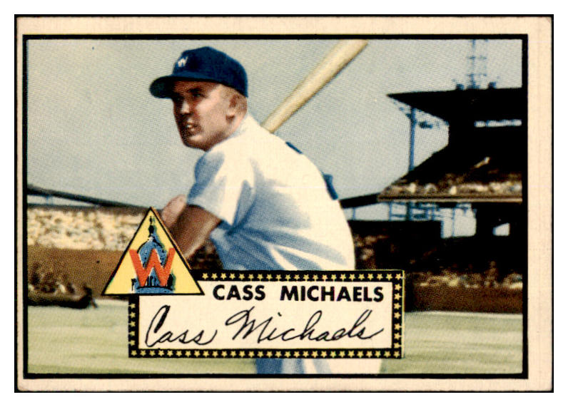 1952 Topps Baseball #178 Cass Michaels Senators EX 506473