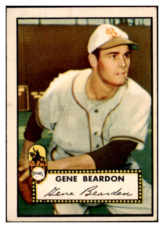 1952 Topps Baseball #229 Gene Bearden Browns EX 506474