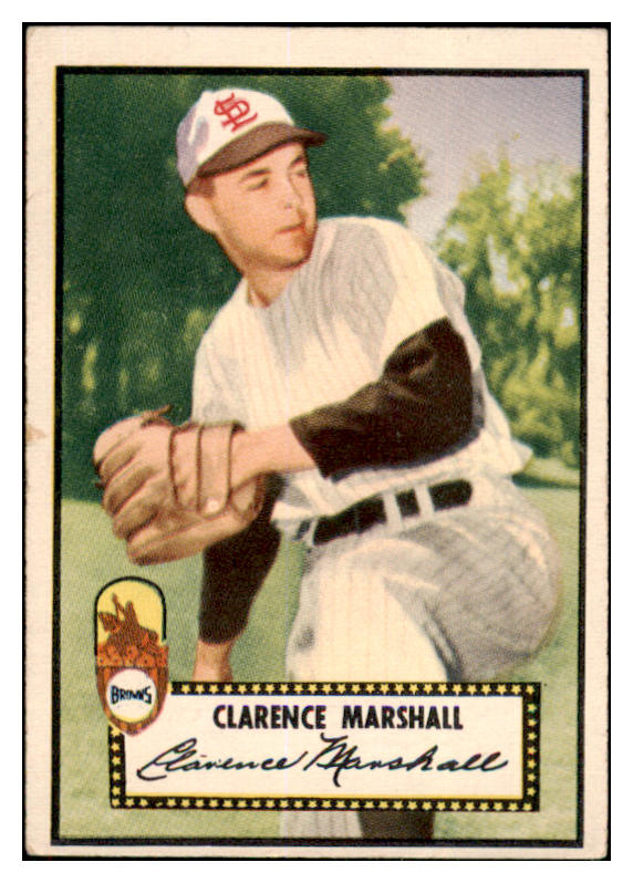 1952 Topps Baseball #174 Clarence Marshall Browns EX+/EX-MT 506481