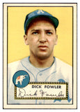 1952 Topps Baseball #210 Dick Fowler A's VG-EX 506490