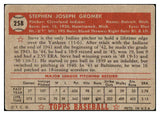 1952 Topps Baseball #258 Steve Gromek Indians VG-EX 506491