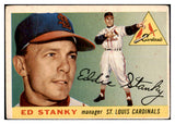 1955 Topps Baseball #191 Eddie Stanky Cardinals GD-VG 506496