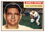 1956 Topps Baseball #187 Early Wynn Indians EX+/EX-MT 506499