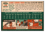 1954 Topps Baseball #015 Al Rosen Indians EX-MT 506510