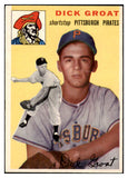 1954 Topps Baseball #043 Dick Groat Pirates NR-MT 506521