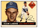 1955 Topps Baseball #180  Clem Labine Dodgers VG 506528