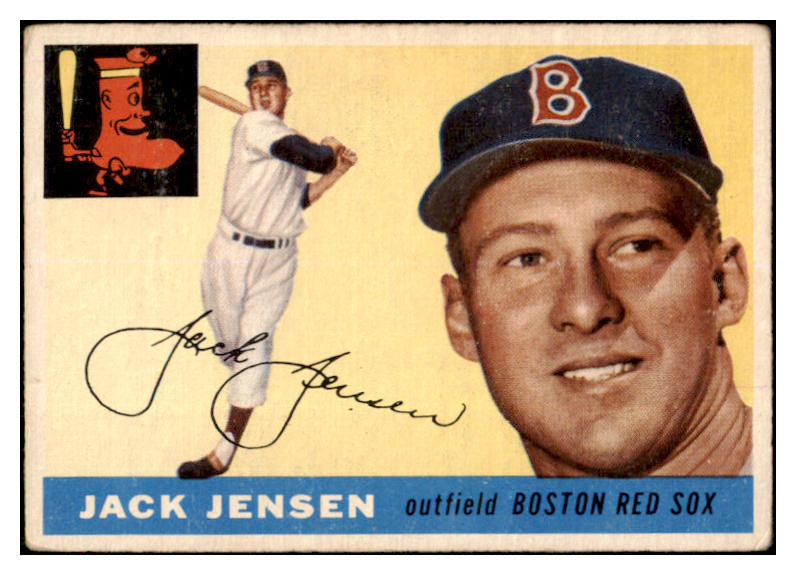 1955 Topps Baseball #200 Jackie Jensen Red Sox VG-EX 506531