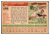 1955 Topps Baseball #166 Hank Bauer Yankees GD-VG 506536