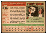 1955 Topps Baseball #178 Bobby Adams Reds VG 506541