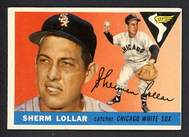 1955 Topps Baseball #201 Sherm Lollar White Sox VG-EX 506557