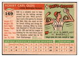 1955 Topps Baseball #169 Bob Oldis Senators VG-EX 506560