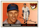 1955 Topps Baseball #184 Harry Perkowski Cubs VG-EX 506566