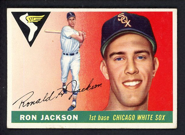 1955 Topps Baseball #066 Ron Jackson White Sox VG-EX 506577