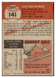 1953 Topps Baseball #141 Allie Reynolds Yankees EX 506591