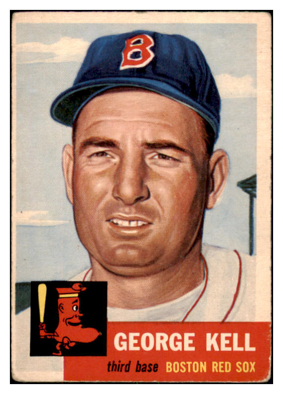 1953 Topps Baseball #138 George Kell Red Sox VG-EX 506592