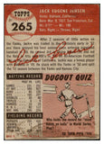1953 Topps Baseball #265 Jackie Jensen Senators VG-EX 506595