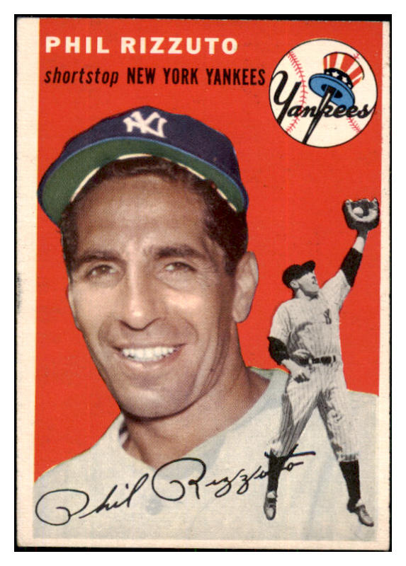 1954 Topps Baseball #017 Phil Rizzuto Yankees EX-MT 506629