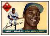 1955 Topps Baseball #075 Sandy Amoros Dodgers EX 506636