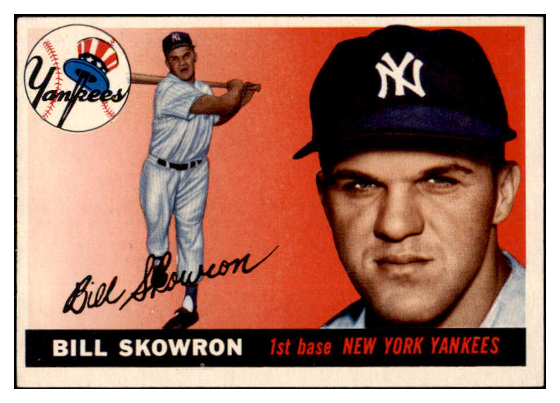 1955 Topps Baseball #022 Bill Skowron Yankees EX-MT 506638