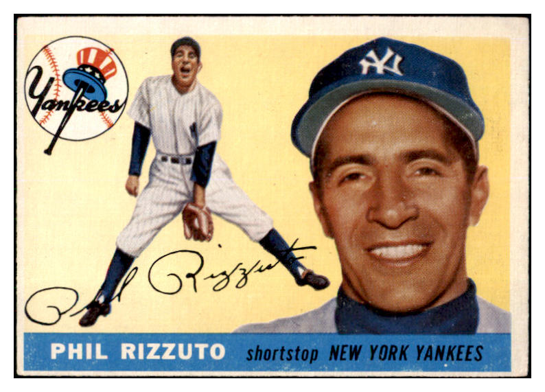 1955 Topps Baseball #189 Phil Rizzuto Yankees VG-EX 506647