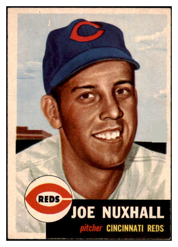 1953 Topps Baseball #105 Joe Nuxhall Reds NR-MT 506673