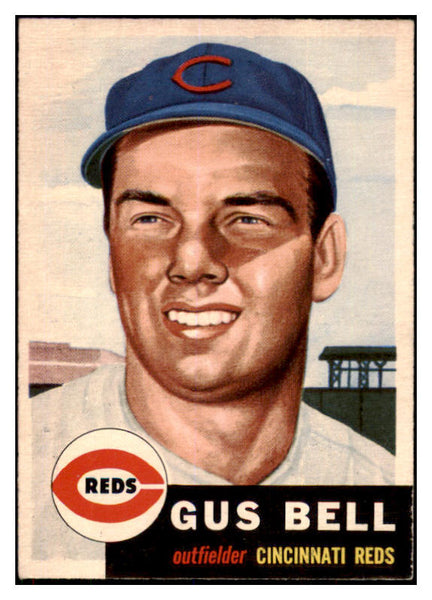 1953 Topps Baseball #118 Gus Bell Reds NR-MT 506683