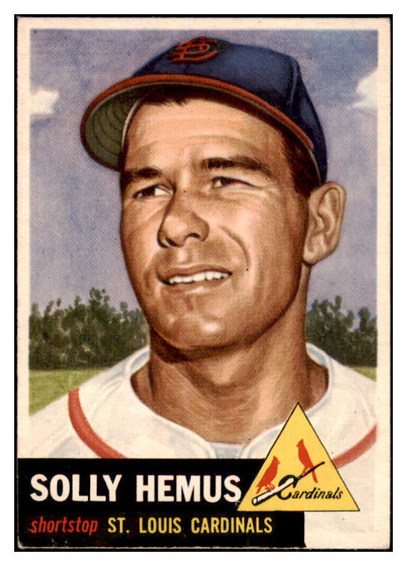 1953 Topps Baseball #231 Solly Hemus Cardinals NR-MT 506694