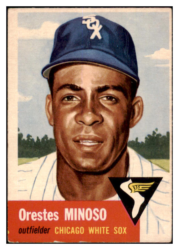 1953 Topps Baseball #066 Minnie Minoso White Sox VG-EX 506726