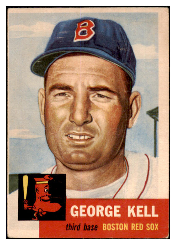 1953 Topps Baseball #138 George Kell Red Sox VG 506735